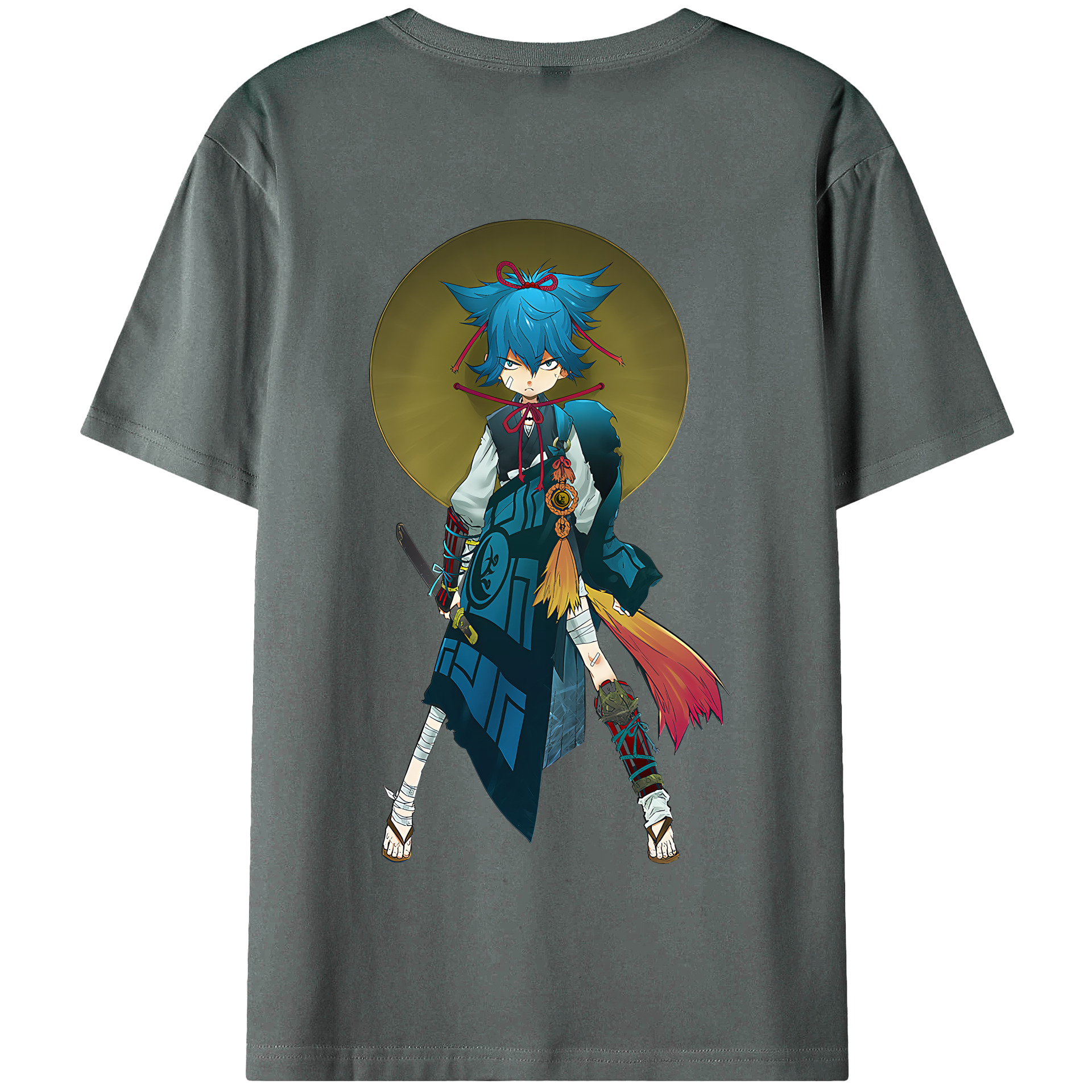 （画像用） 刀剣乱舞 Touken Ranbu 綿100％半袖Tシャツ（背面プリント）